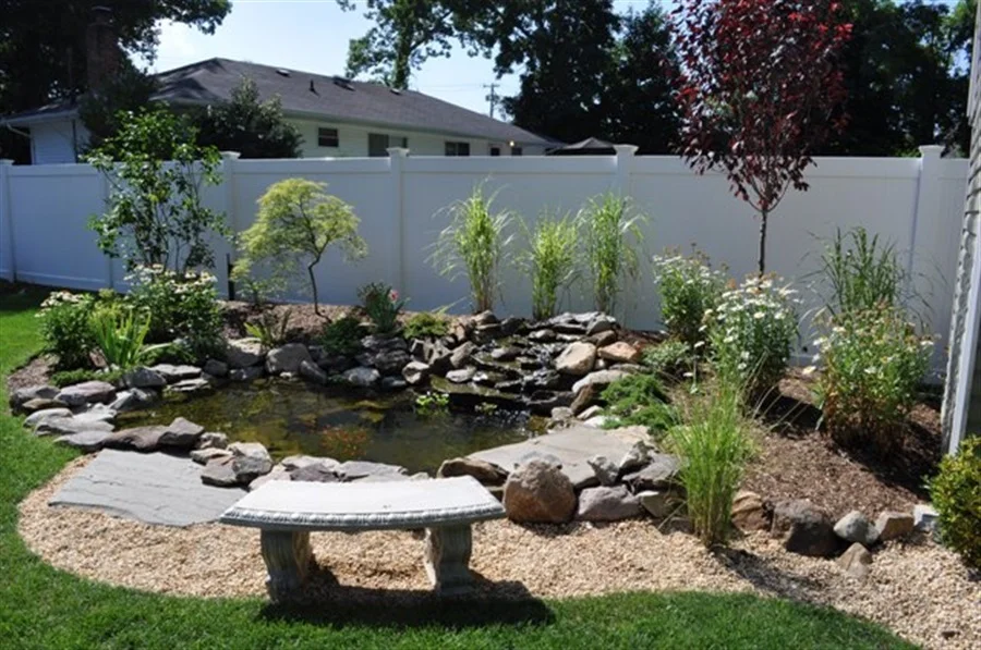 backyard pond